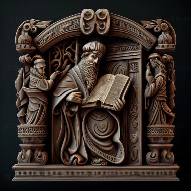 3D model Torah (STL)